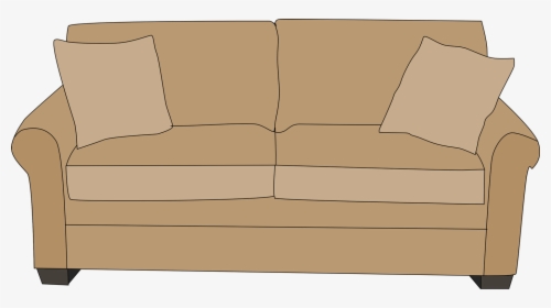 Old Couch Pic Png - Couch Clipart Png, Transparent Png, Free Download