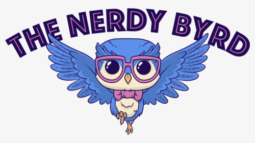 The Nerdy Byrd - Cartoon, HD Png Download, Free Download