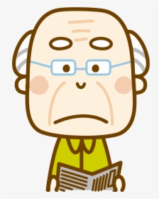 Grumpy Old Man - Cartoon Old Man Png, Transparent Png, Free Download
