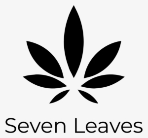 Good Seven Leaves Logo Black - Leaf Icon Cannabis Icon, HD Png Download, Free Download