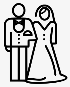 Bride And Groom - Bride Clip Art Free Transparent, HD Png Download, Free Download