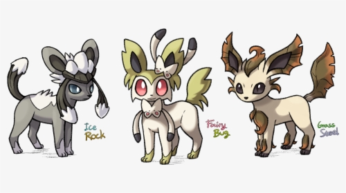 Alolan Eeveelutions , Png Download - Alola Glaceon, Transparent Png, Free Download