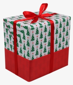 Red White And Green Christmas Present, HD Png Download, Free Download