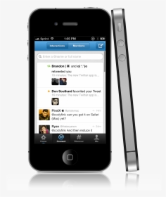 Transparent Twitter App Png - Iphone 1 Transparent Background, Png Download, Free Download