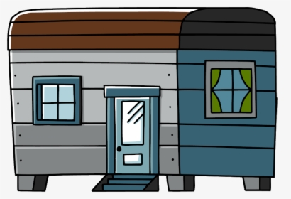 Mobile Home Clipart , Png Download - Cartoon, Transparent Png, Free Download