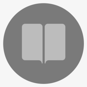 Ibooks Icon - Youtube Icon Round Grey, HD Png Download, Free Download