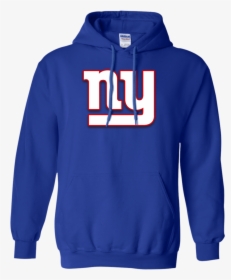 Ny Giants Hoodie Navy - T-shirt, HD Png Download, Free Download