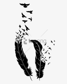 Free Png Birds Of A Feather Png Image With Transparent - Tattoo Design Of Birds, Png Download, Free Download