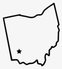 Indiana Outline Transparent - Transparent State Of Ohio, HD Png Download, Free Download