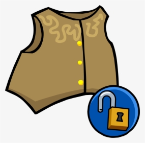 Hd Cowboy Icon - Club Penguin Vest, HD Png Download, Free Download