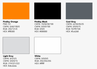 Academic Primary Color Palette - Cmyk 0 60 100 0, HD Png Download, Free Download