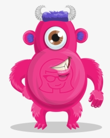 Monster Cartoon Png - Cute Monster Cartoon, Transparent Png, Free Download