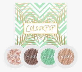 Colourpop Super Shock Shadow Collection Beach, Please - Circle, HD Png Download, Free Download