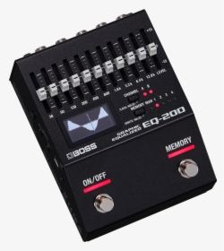 Boss Eq-200 Graphic Equalizer Guitar Effects Pedal - Boss Eq 200, HD Png Download, Free Download