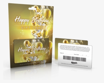 3d Happy Birthday Gift Card And Carrier - Flyer, HD Png Download, Free Download