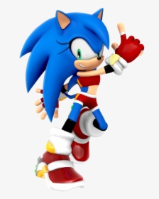 Thumb Image - Sonica The Hedgehog Render, HD Png Download, Free Download