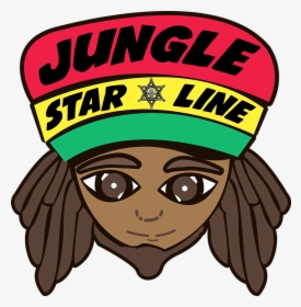Jungle Star Line Logo-1 - Cartoon, HD Png Download, Free Download