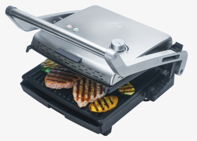 Solis Grill & More Contact Grill, Stainless Steel Incl - Kontaktgrill Mit Abnehmbaren Platten, HD Png Download, Free Download