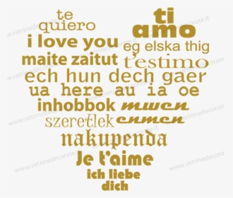Thumb Image - Ti Amo In Varie Lingue, HD Png Download, Free Download