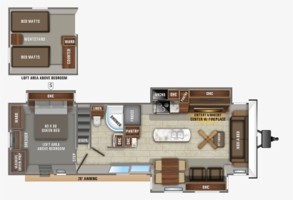 Jayco Jay Flight Bungalow 40loft, HD Png Download, Free Download