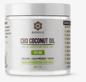 Cbd Coconut Oil, HD Png Download, Free Download