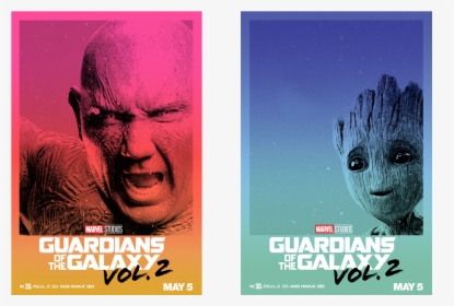 Projectguardians Of The Galaxy - Guardians Of The Galaxy Vol 2 Poster International, HD Png Download, Free Download