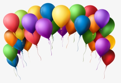 Balloon Arch Transparent Png Clip Art Imageu200b Gallery - Transparent Background Birthday Balloons, Png Download, Free Download