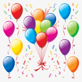 Png Renkli Balon Görselleri Indir Balloon Png - Happy Birthday Background Png, Transparent Png, Free Download