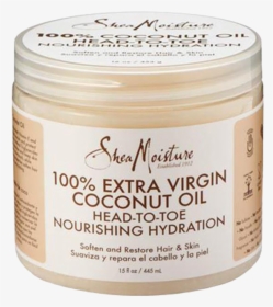 Shea Moisture Extra Virgin Coconut Oil, HD Png Download, Free Download