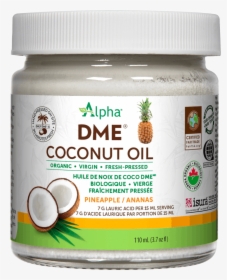 Alpha Supreme Dme Coconut Oil, HD Png Download, Free Download