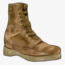 Old Shoe Png - Work Boots, Transparent Png, Free Download