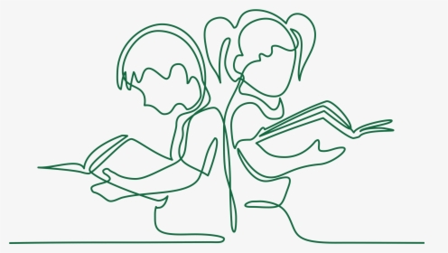 Sibling Support - Kids Reading Books Back School, HD Png Download, Free Download