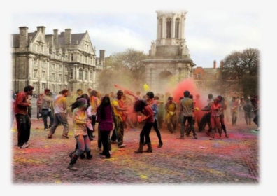 Holi1 - Trinity College, HD Png Download, Free Download