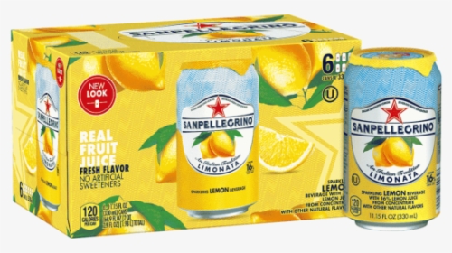 San Pellegrino 6 Cans, HD Png Download, Free Download