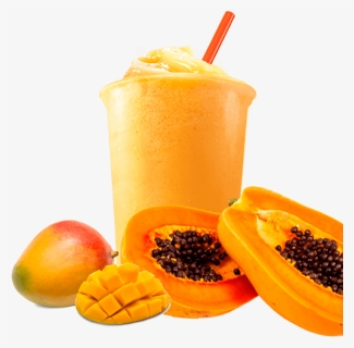 Shake Papaya Mango - Fruta De La Papaya, HD Png Download, Free Download