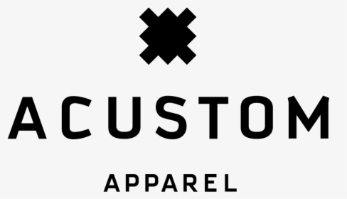 Acustomlogoblack - Acustom Apparel Logo, HD Png Download, Free Download