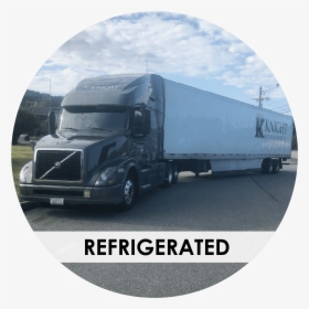 Refrigerated Thumbnail - Trailer Truck, HD Png Download, Free Download