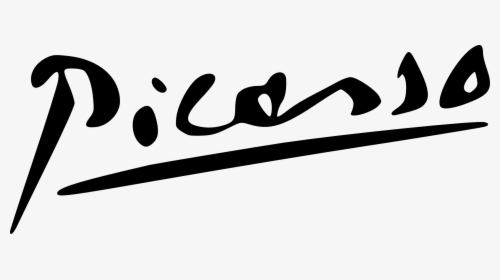 Flourish Clipart Signature - Pablo Picasso Signature, HD Png Download, Free Download