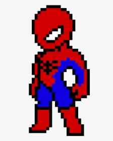 Spiderman Pixel , Png Download - Pixel Art Super Heros, Transparent Png, Free Download