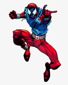 Comic Book Hero The Greatest Cape Dc Mods - Spider Verse Scarlet Spider, HD Png Download, Free Download