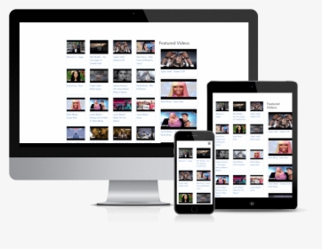 Video Showcase Website, HD Png Download, Free Download