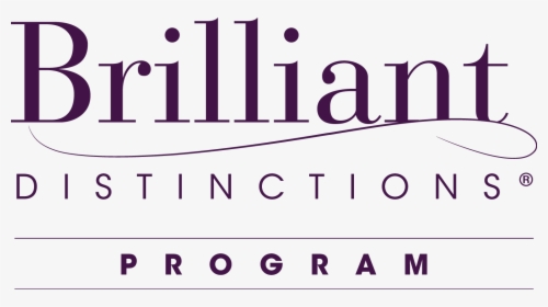 Brilliantdistinctions Purple V6 - Brilliant Distinctions Program Logo, HD Png Download, Free Download