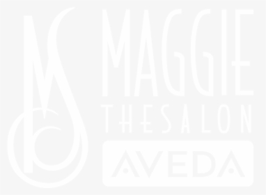 Maggie The Salon Aveda Logo Header - Calligraphy, HD Png Download, Free Download