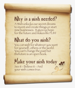 Open When You Want To Make A Wish, HD Png Download, Free Download