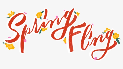 Spring Fling Title - Calligraphy, HD Png Download, Free Download