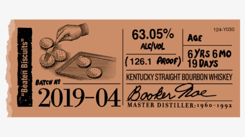 Booker's Bourbon 2017 02, HD Png Download, Free Download
