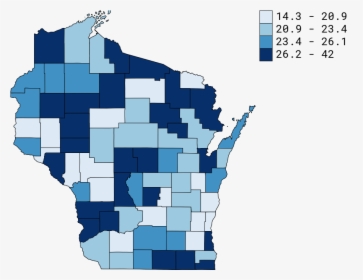 Map Of Wisconsin, HD Png Download, Free Download