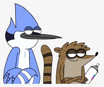 Regular Show Tumblr - Regular Show Mordecai And Rigby, HD Png Download, Free Download
