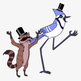 Transparent Weasel Png - Realistic Mordecai And Rigby, Png Download, Free Download