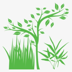 Arbustos, Pastos Cortos Y Secos - Tree Growing Gif Png, Transparent Png, Free Download